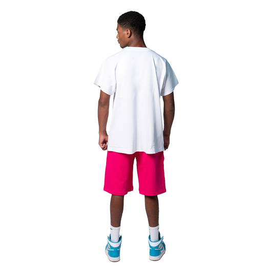 T shirt uomo over manica corta dritta