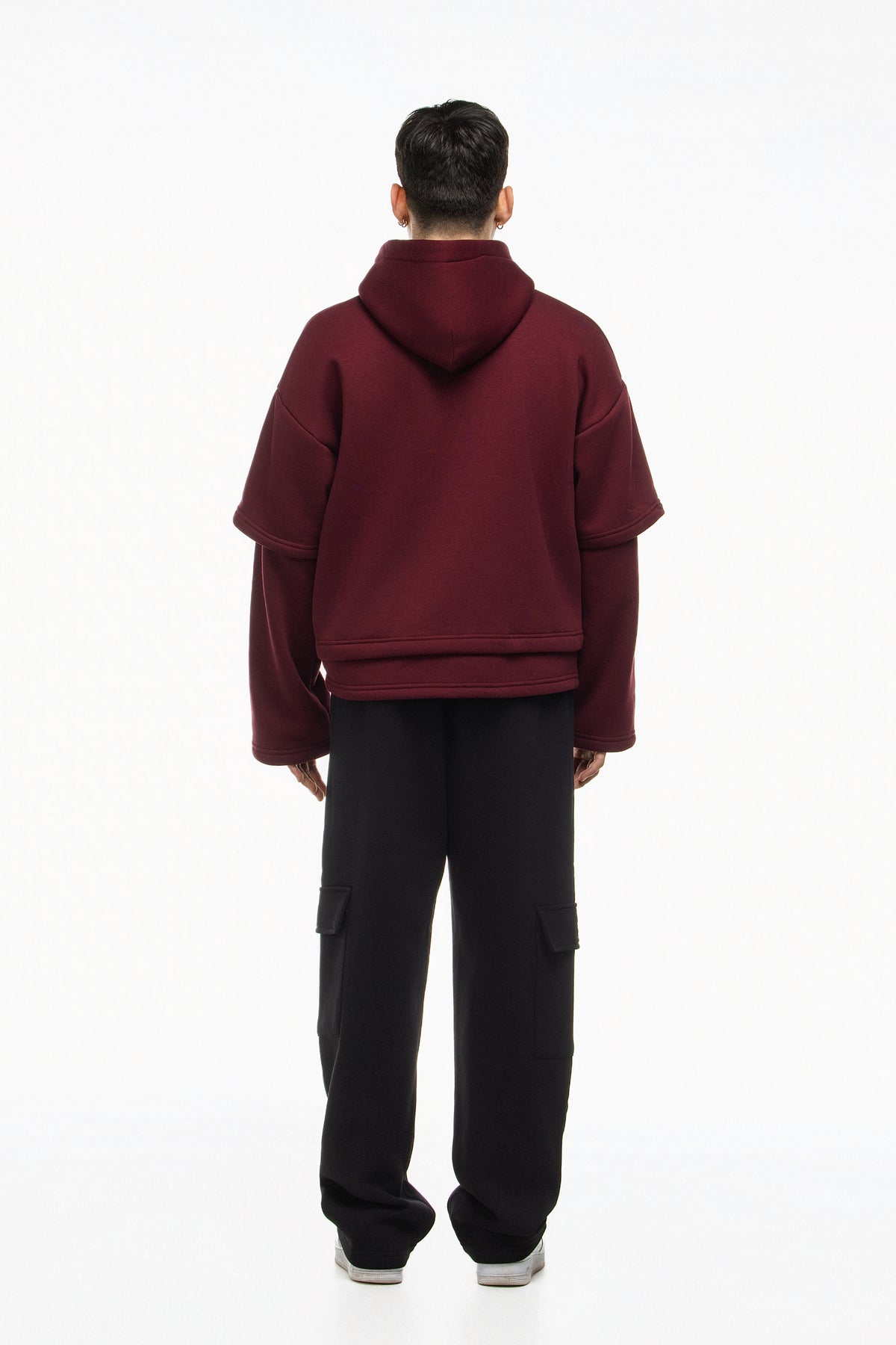 Pantalone lungo unisex con tasconi laterali over