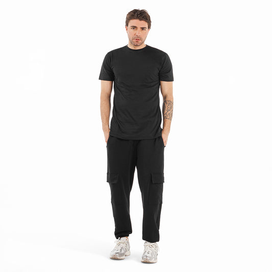 Pantalone lungo unisex con tasconi laterali comodo