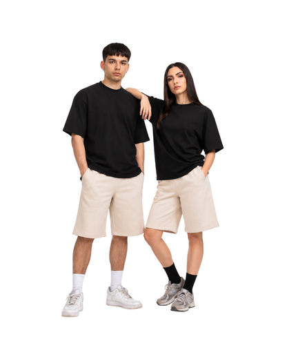 T Shirt unisex over manica corta
