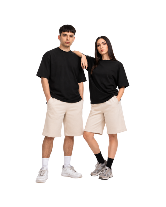 T Shirt unisex over manica corta