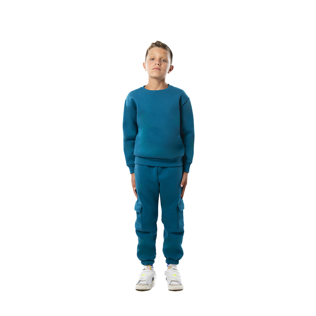 Pantalone lungo bimbo con tasconi laterali comodo