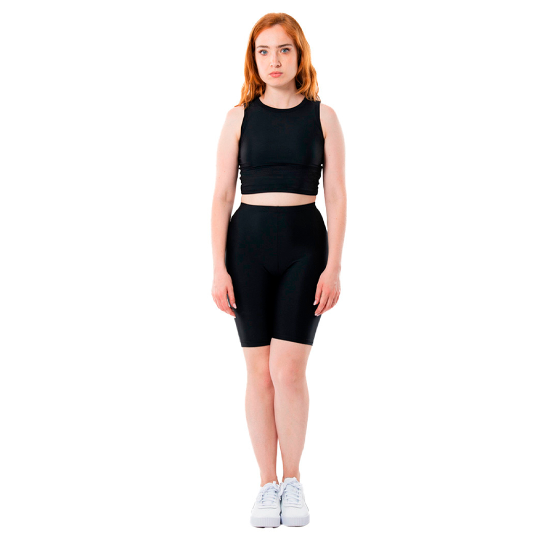 Pantalone leggings corto donna slim
