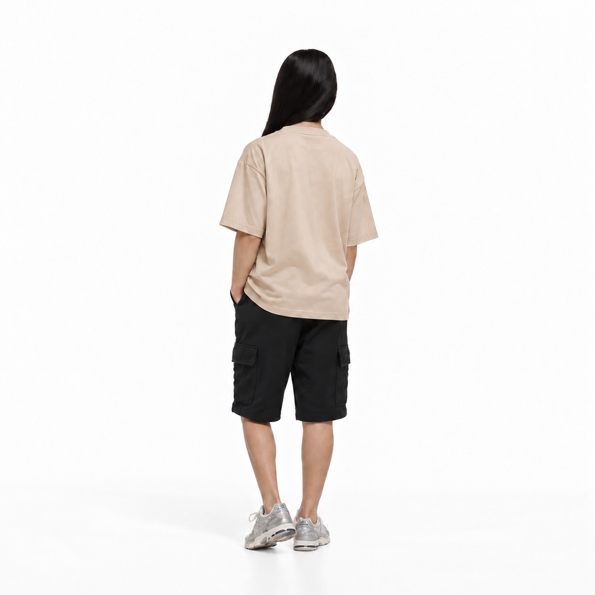 T shirt unisex boxyfit manica corta