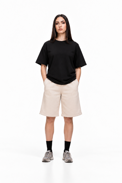 T Shirt unisex over manica corta