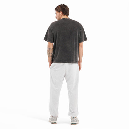 T shirt uomo boxyfit manica corta slavata