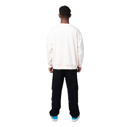 Felpa unisex paricollo manica lunga boxyfit