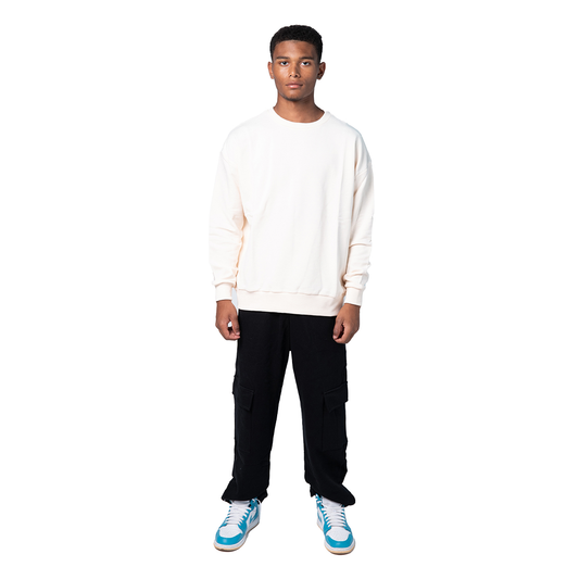 Felpa unisex paricollo manica lunga boxyfit
