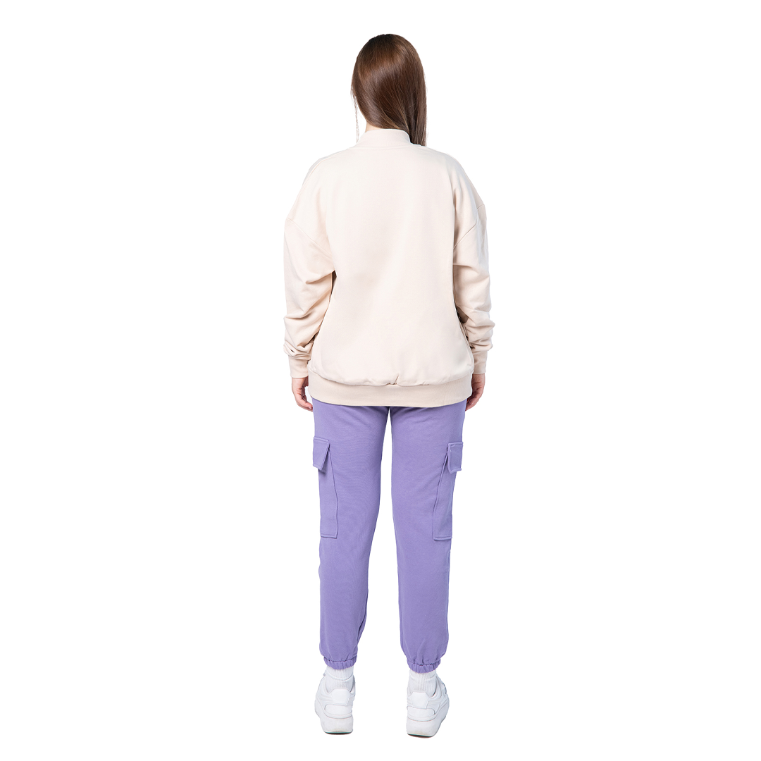 Pantalone lungo unisex con tasconi laterali comodo