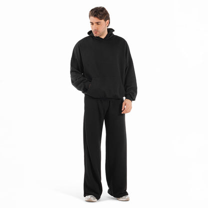 Felpa unisex cappuccio marsupio manica lunga boxyfit